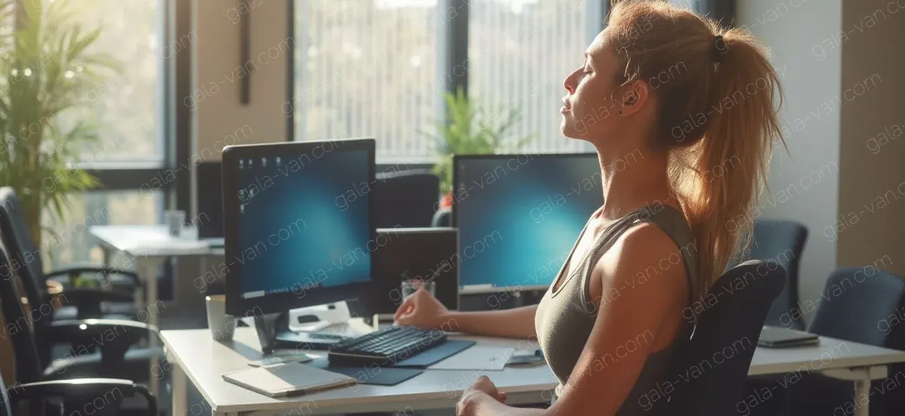 Neck Stretches: A Quick Routine to Ease Pain and Tightness During Long Hours at the Desk